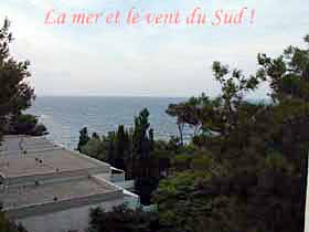 La mer et le vent du Sud !